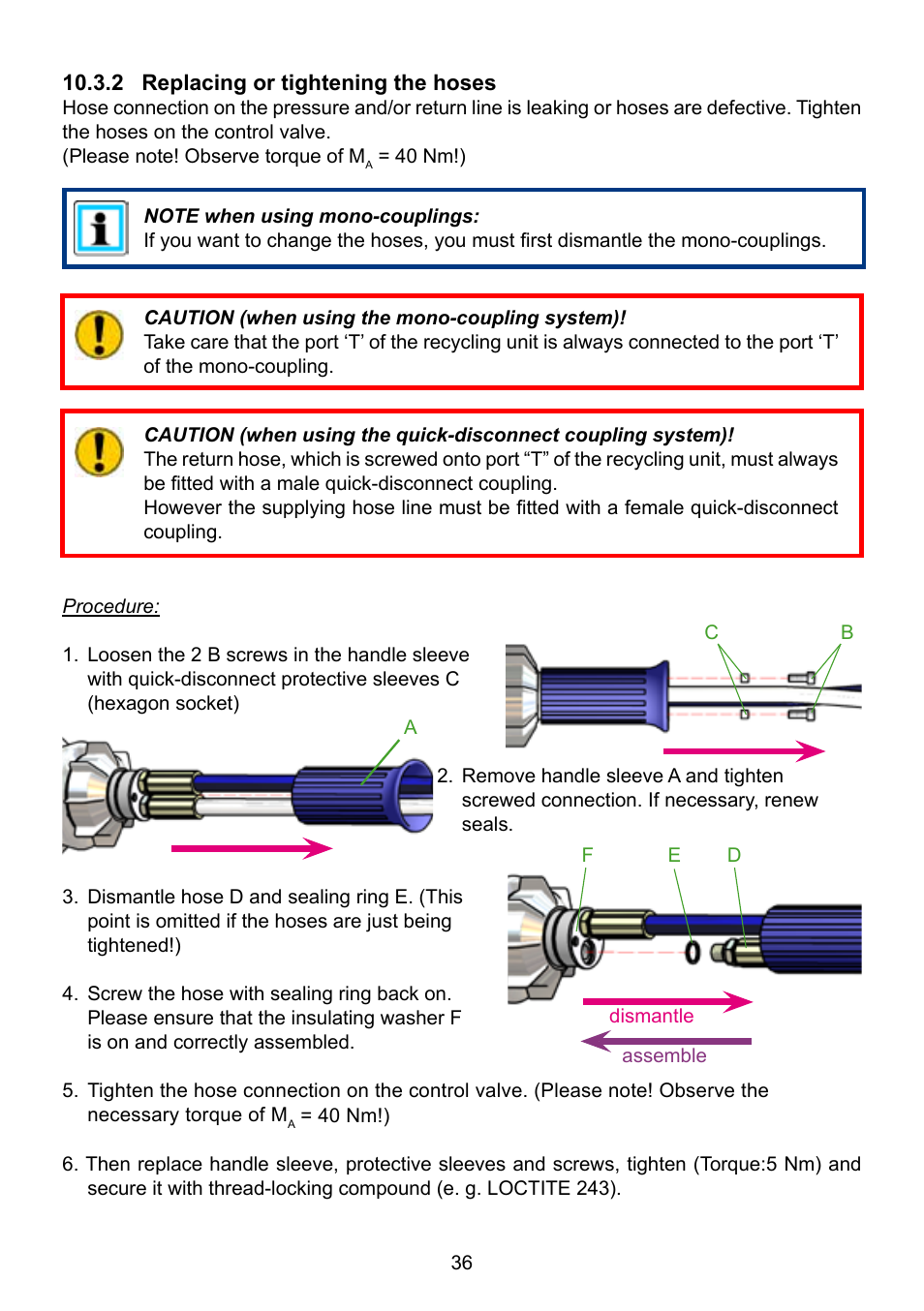 Lukas Concrete crushers User Manual | Page 36 / 48