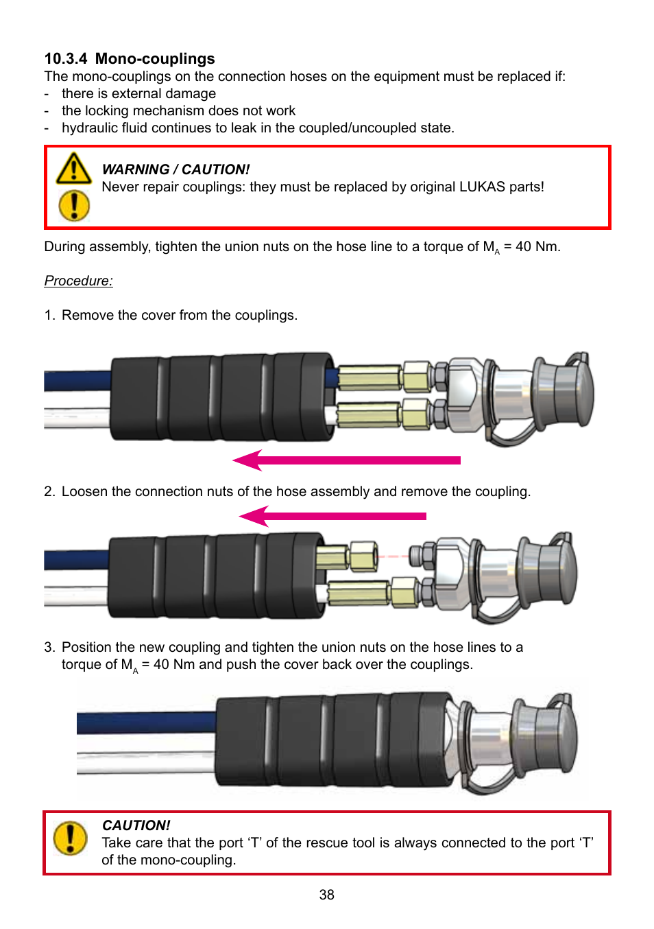 Lukas Concrete crushers User Manual | Page 38 / 48