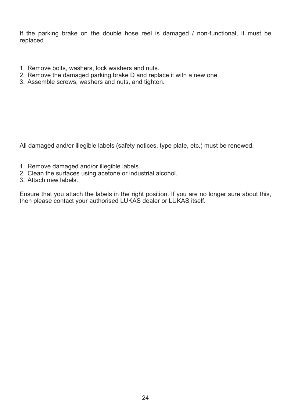 Lukas SHR 20 User Manual | Page 24 / 36