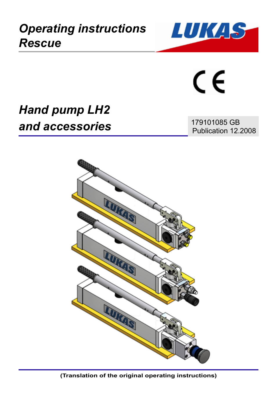 Lukas LH 2/ 1,8-70 DIN User Manual | 28 pages