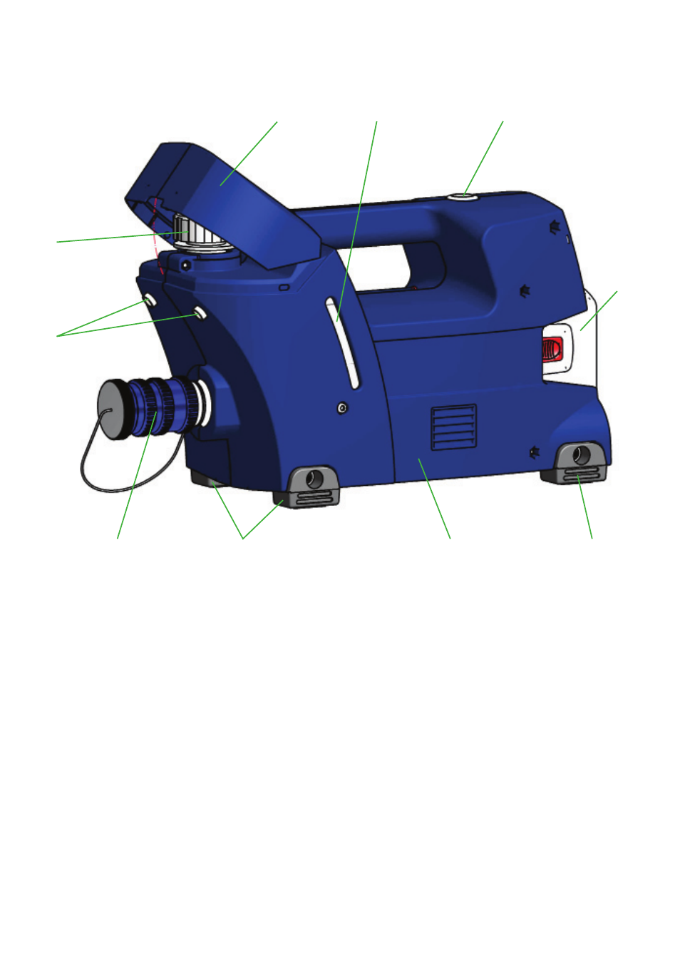 2 structure of p600oe | Lukas P 600 OE User Manual | Page 11 / 44
