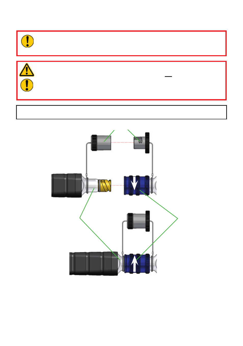 Connecting the hoses / devices | Lukas P 600 OE User Manual | Page 12 / 44