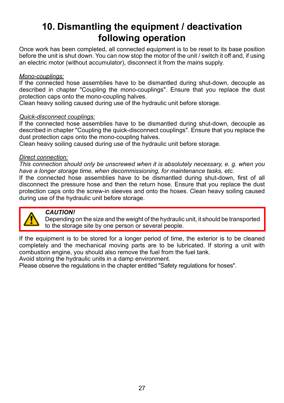Lukas P 640 TG User Manual | Page 27 / 48