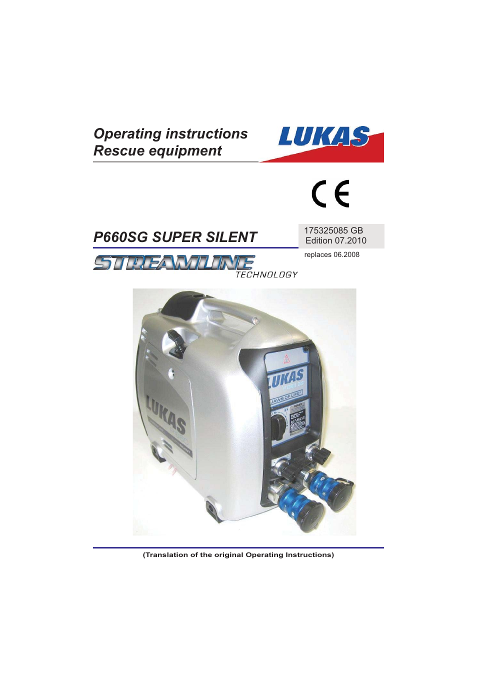 Lukas P 660 SG User Manual | 32 pages