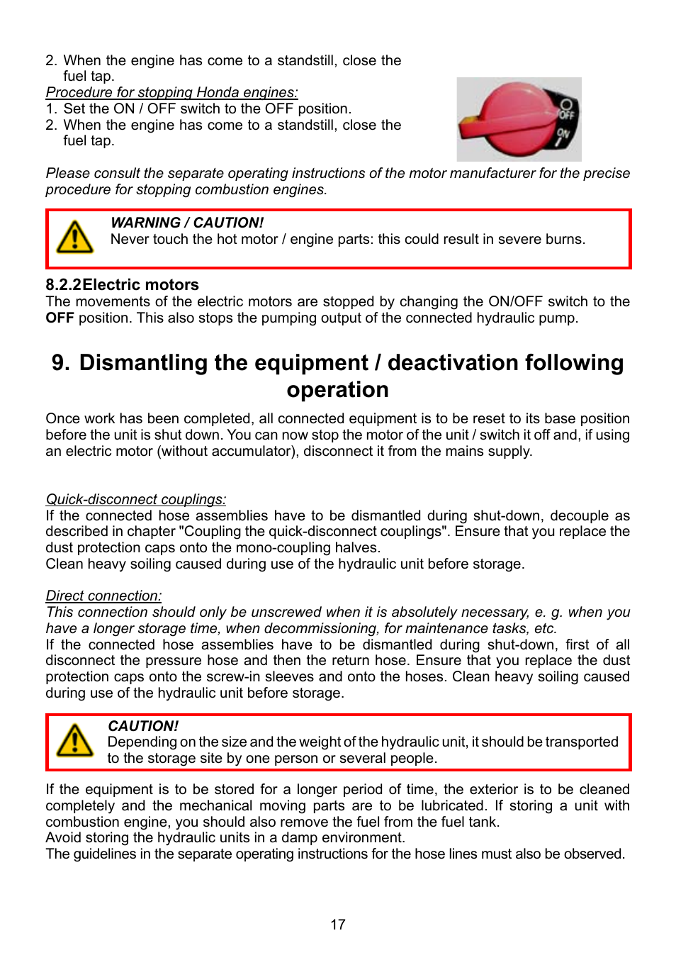 Lukas Compact Units User Manual | Page 17 / 40