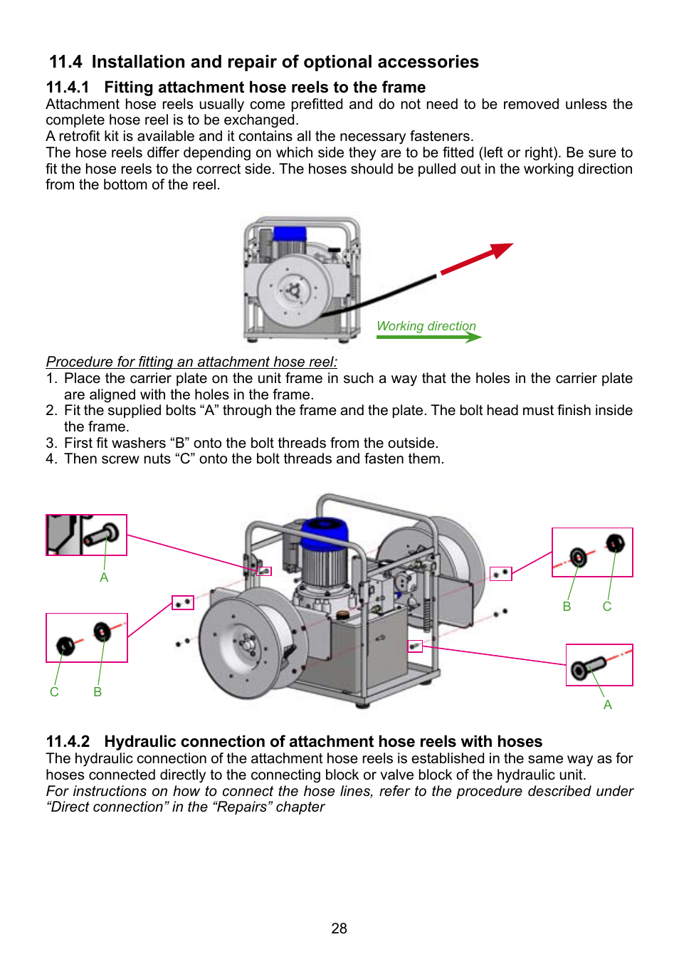 4 installation and repair of optional accessories | Lukas Compact Units User Manual | Page 28 / 40