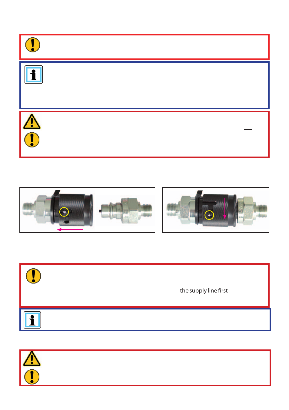Connecting the hoses / devices | Lukas PC 650 User Manual | Page 16 / 52