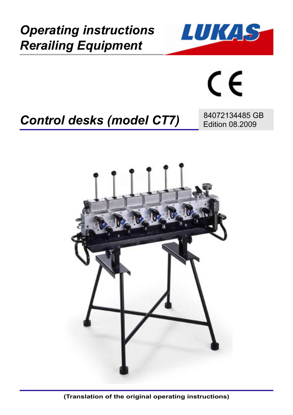 Lukas CT7 User Manual | 28 pages