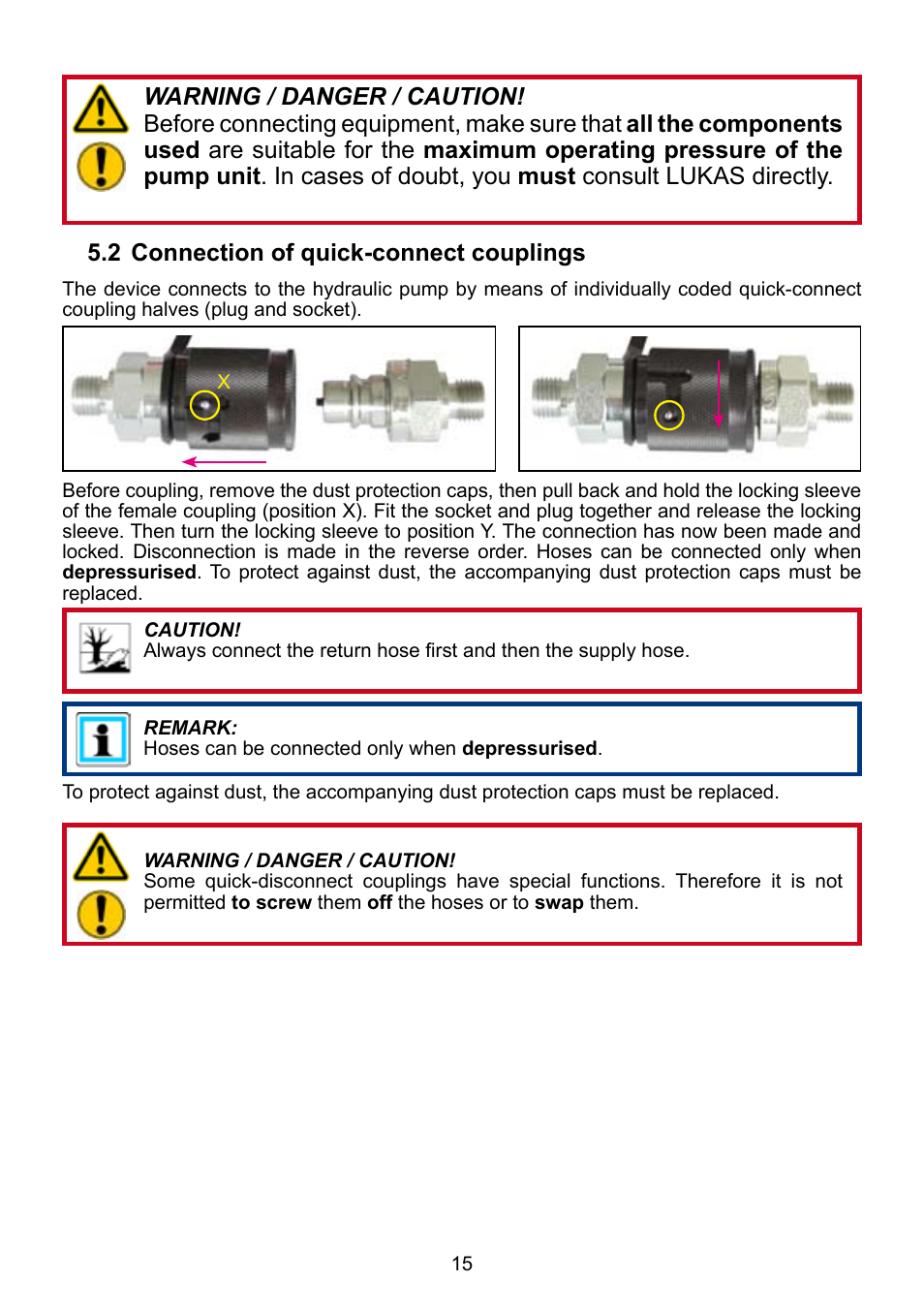 Lukas CT7 User Manual | Page 15 / 28