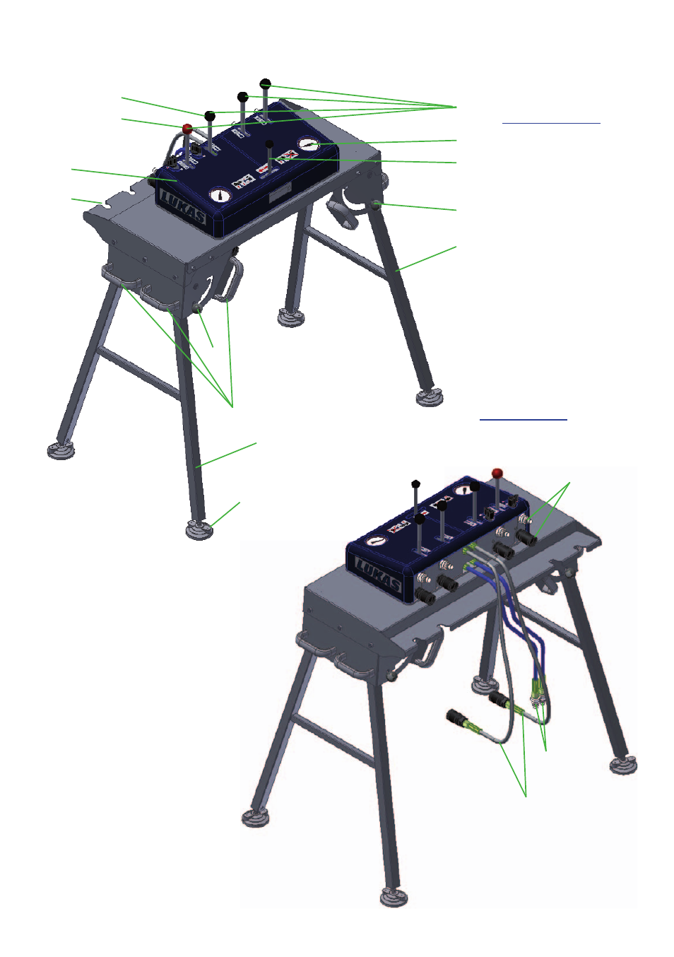 3 installation of the control table | Lukas CU 4DVV User Manual | Page 10 / 28
