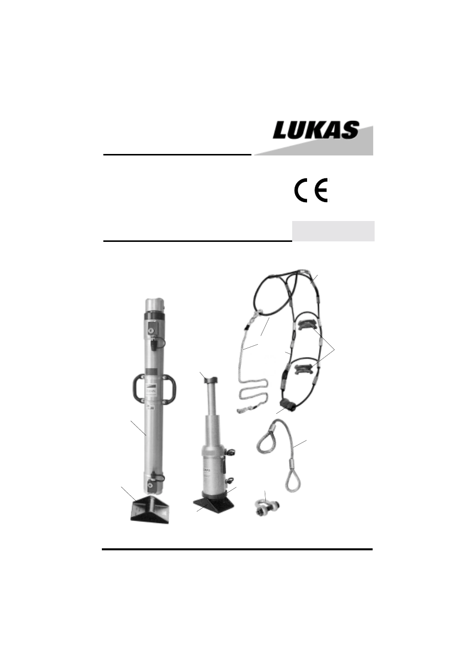 Lukas Double-acting Rope-lift cylinder User Manual | 12 pages