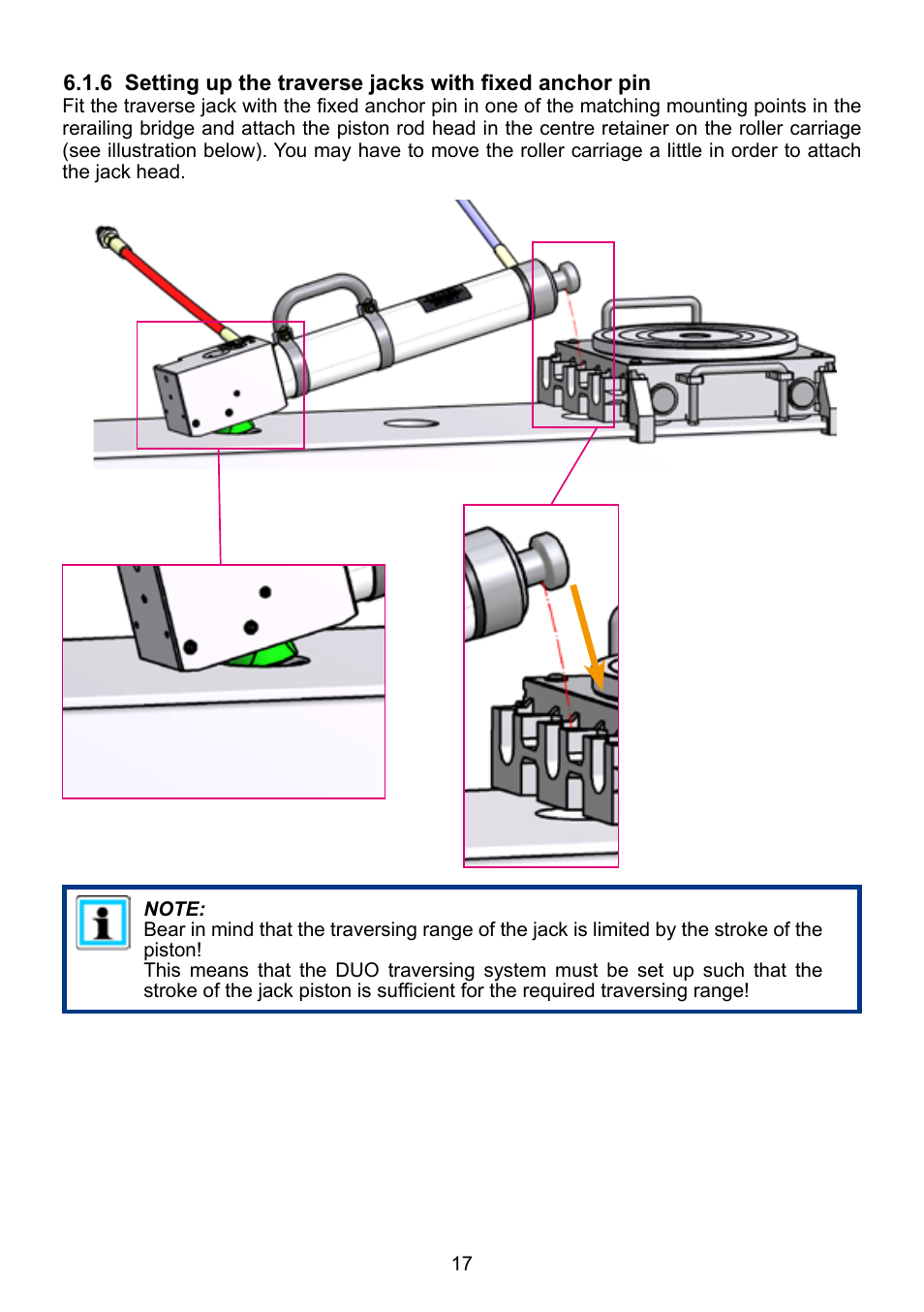 Lukas DUO Traversing System User Manual | Page 17 / 44