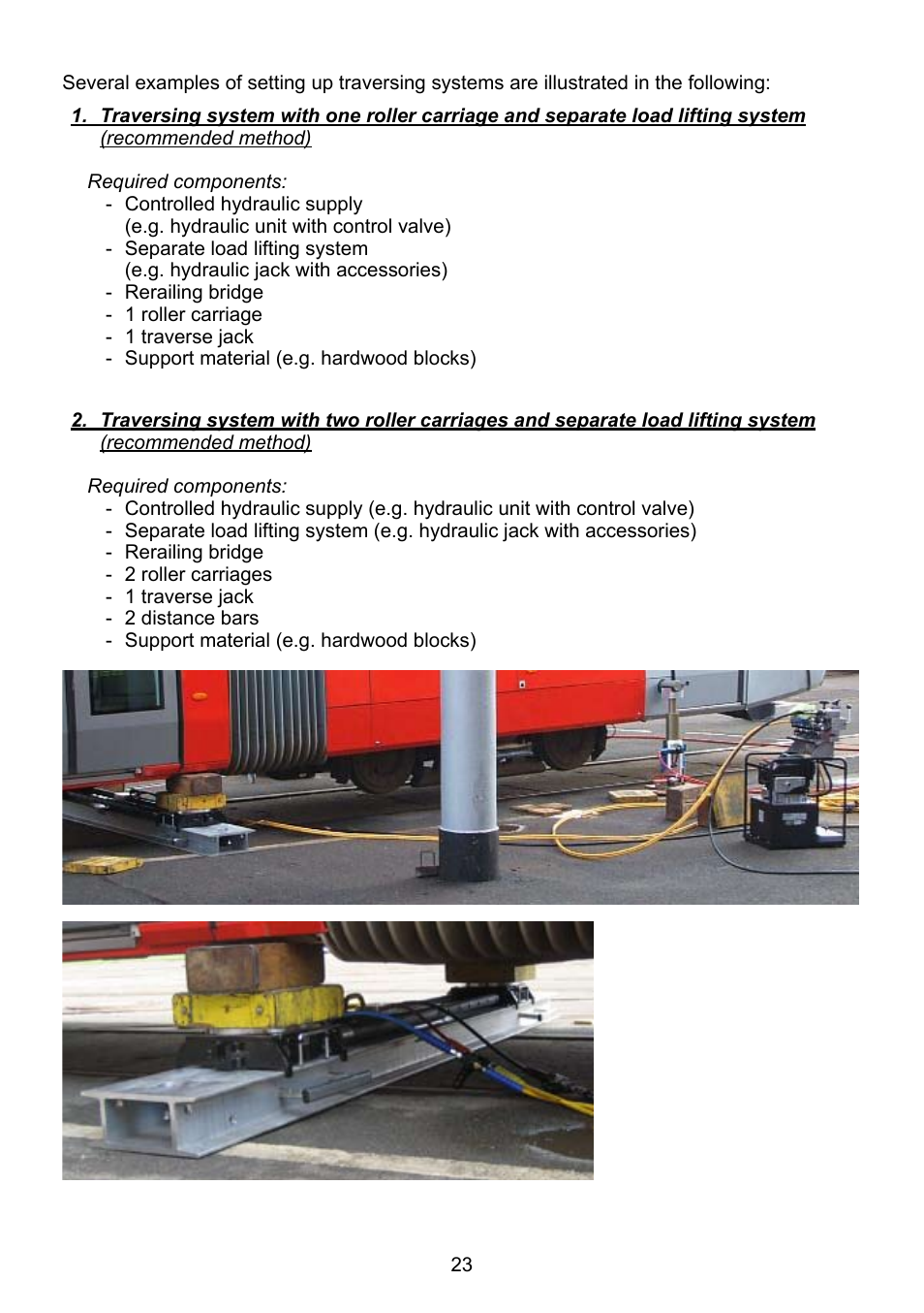 Lukas DUO Traversing System User Manual | Page 23 / 44