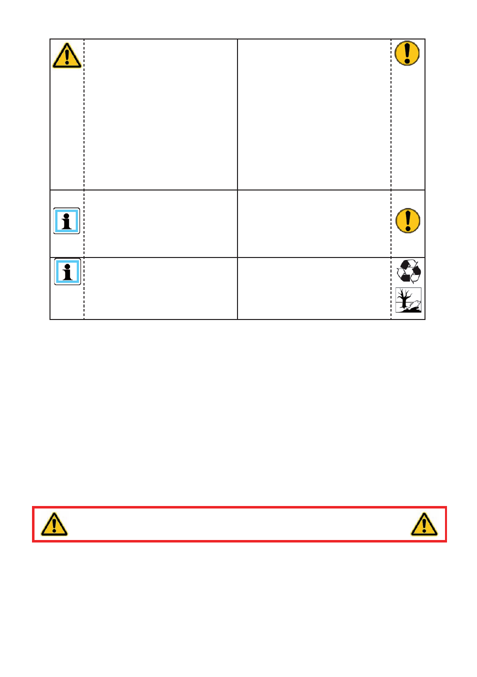 Warning / caution / attention | Lukas traversing system User Manual | Page 7 / 48