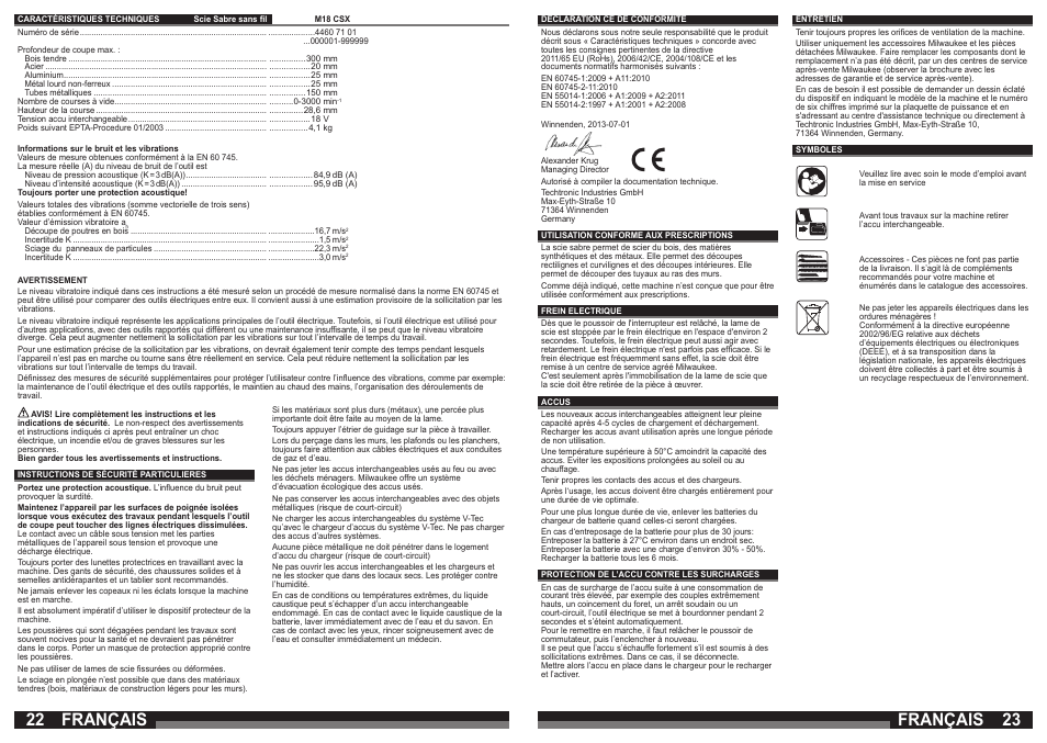 Français | Lukas LES 18 User Manual | Page 12 / 37