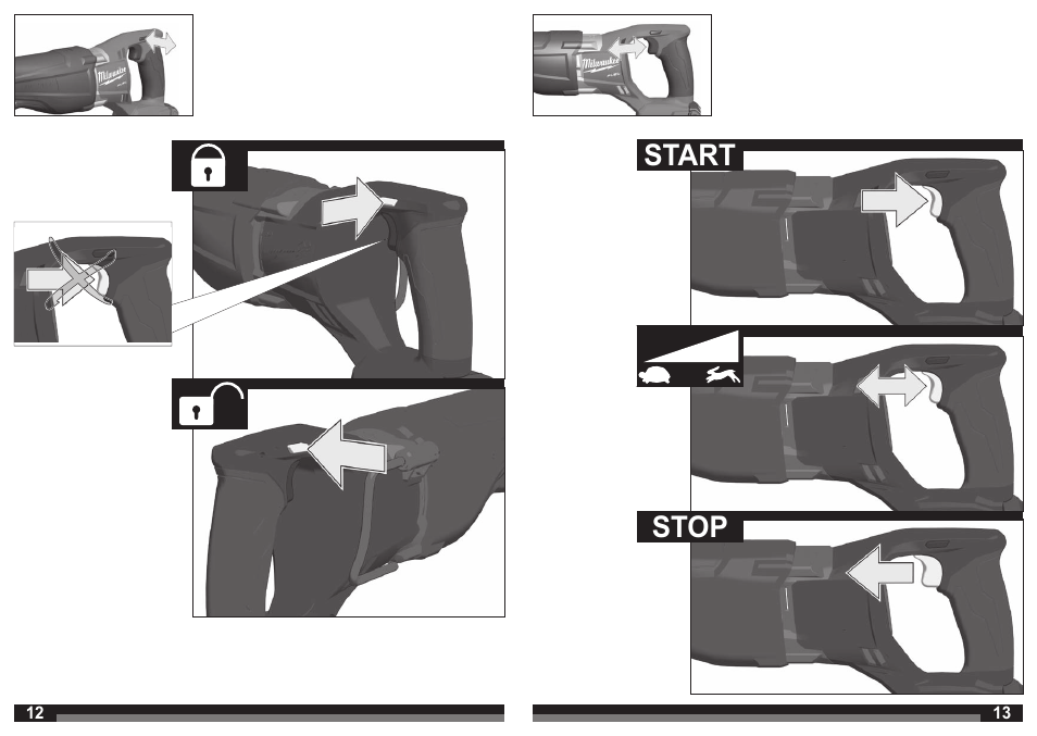 Start stop | Lukas LES 18 User Manual | Page 7 / 37