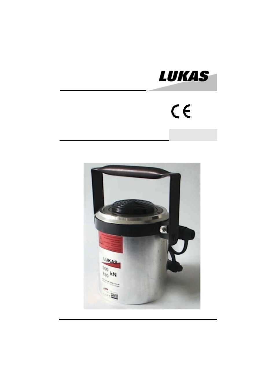 Lukas Telescopic Rams User Manual | 13 pages