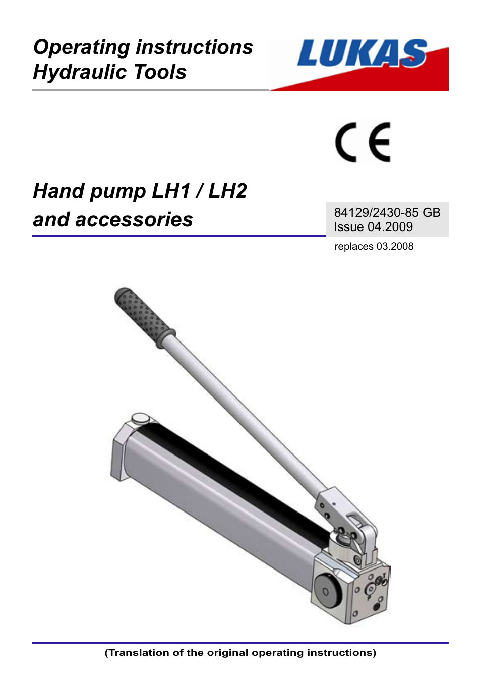 Lukas LH2 User Manual | 44 pages