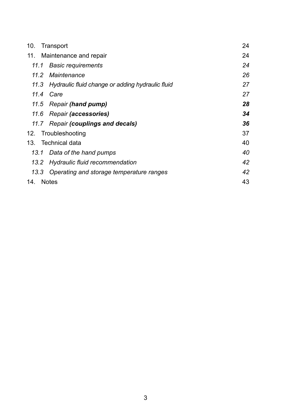 Lukas LH2 User Manual | Page 3 / 44