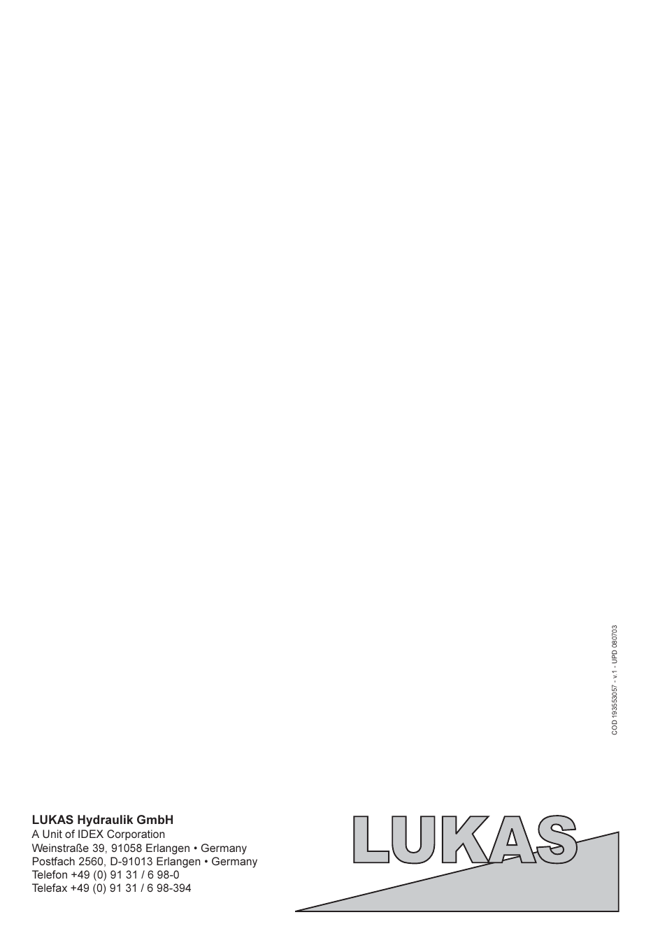 Lukas | Lukas AHP2-1 User Manual | Page 42 / 42