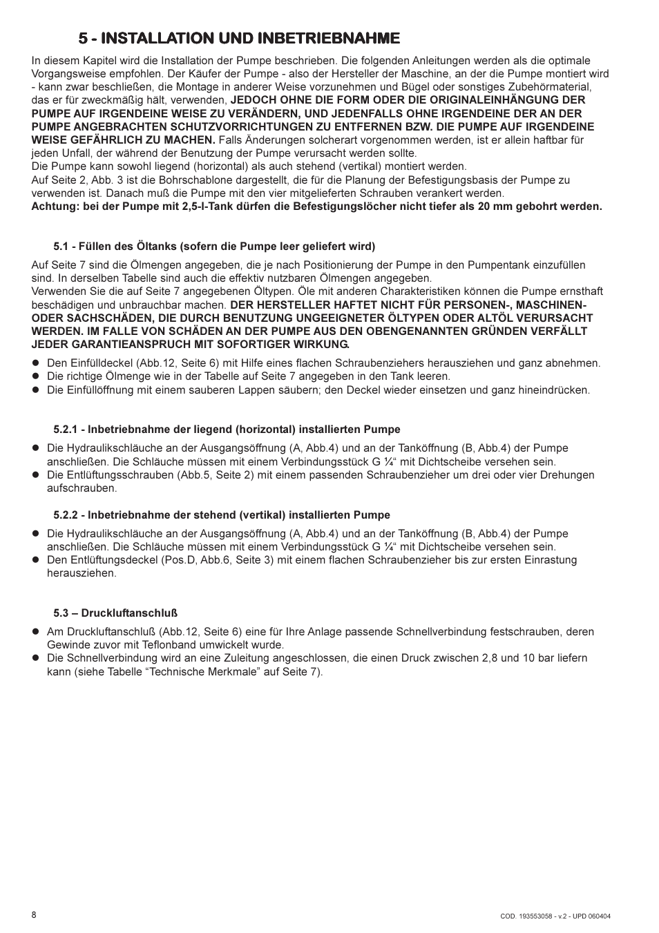 5 - inst | Lukas AHP2-1D User Manual | Page 8 / 40