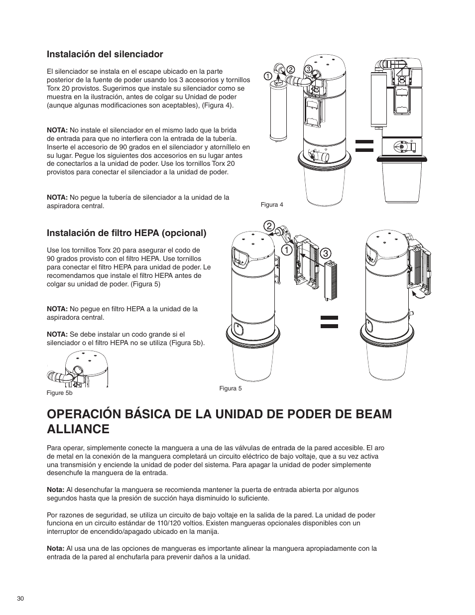 Beam Electrolux Alliance V.1 User Manual | Page 30 / 36