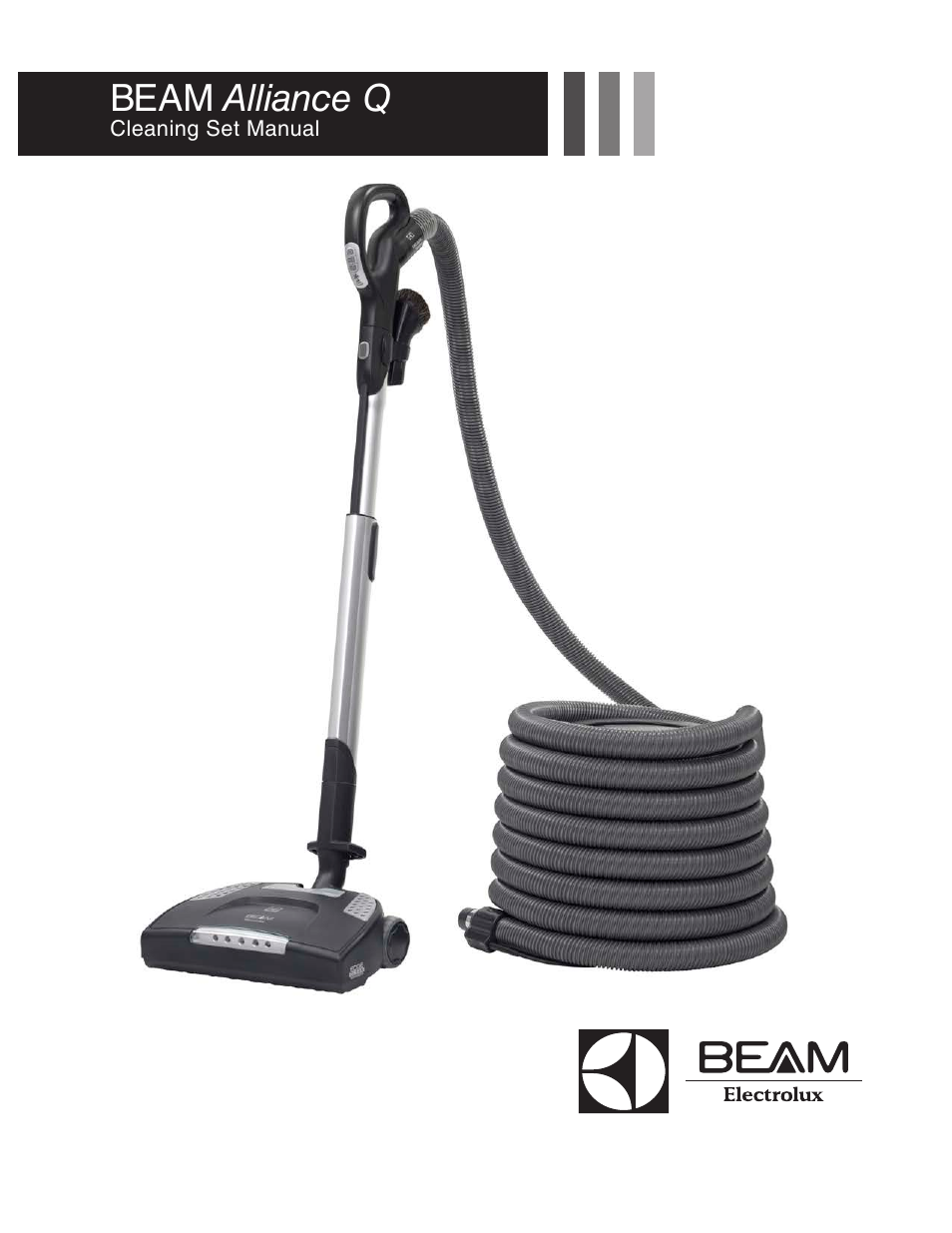Beam Electrolux Alliance Q User Manual | 24 pages
