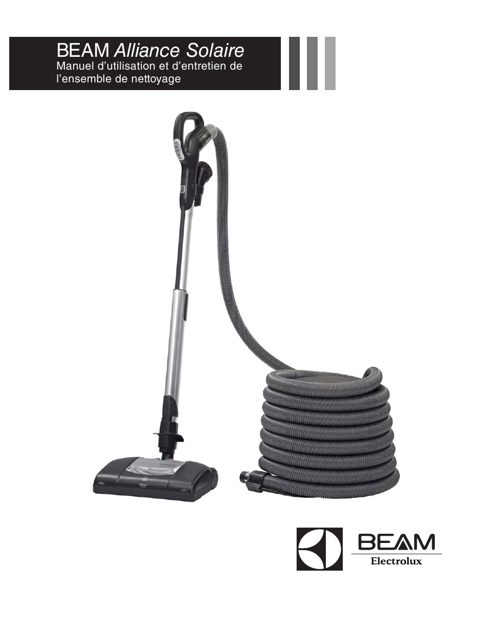 Beam alliance solaire | Beam Electrolux Alliance Solaire User Manual | Page 9 / 24
