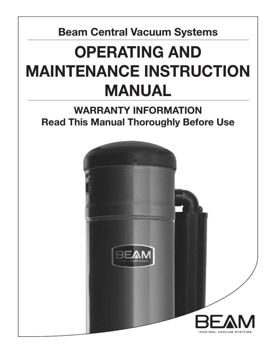 Beam Electrolux Classic Power Units User Manual | 24 pages
