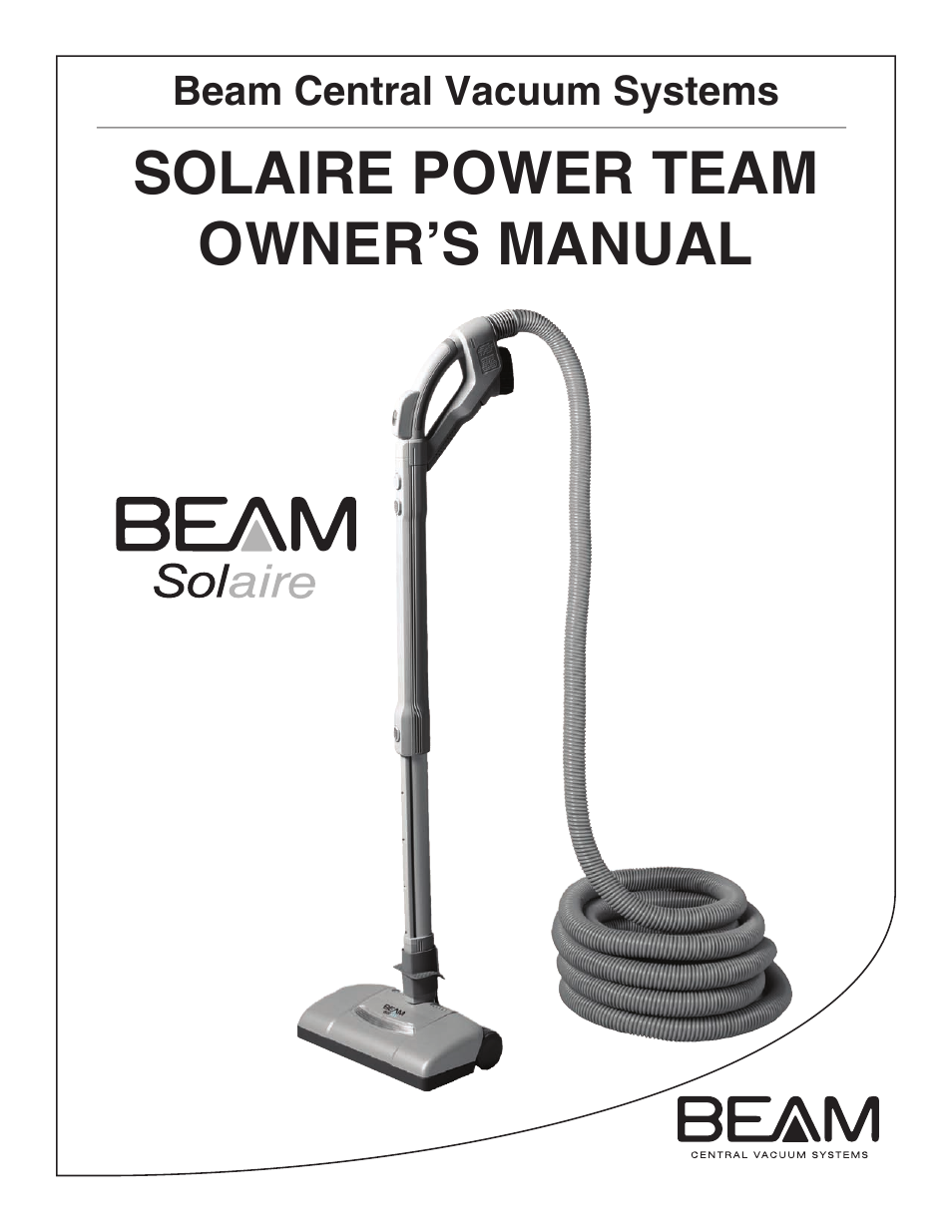 Beam Electrolux Solaire Power Team User Manual | 16 pages