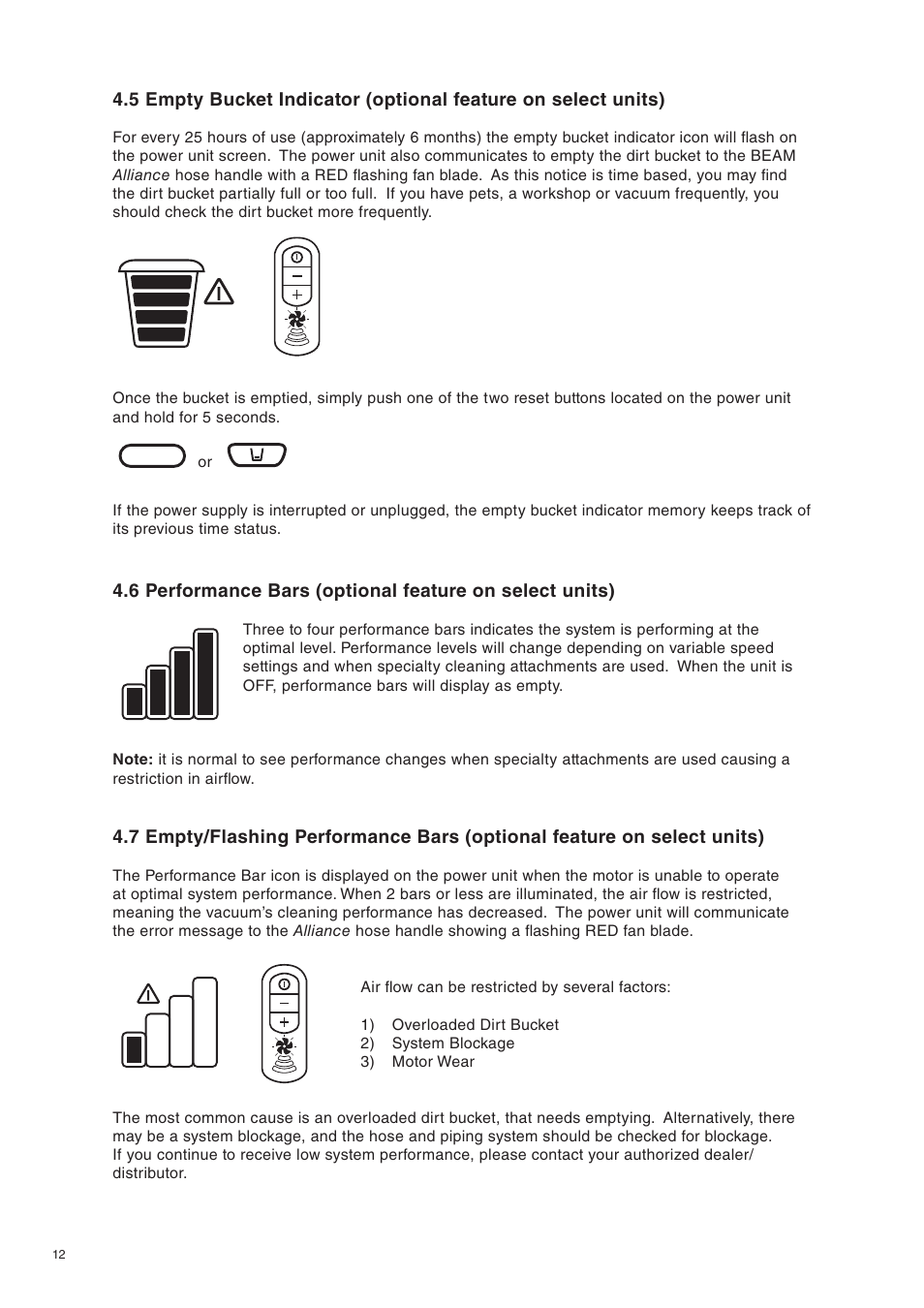 Beam Electrolux Alliance V.2 User Manual | Page 12 / 16