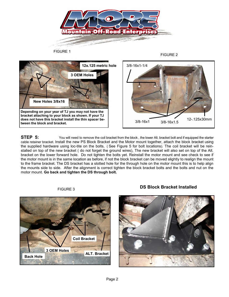 Mountain Off Road BBTJ9799 User Manual | Page 2 / 3