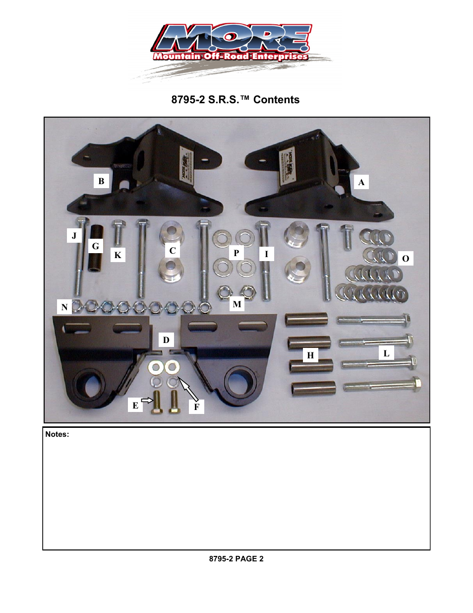 Mountain Off Road 8795-2 User Manual | Page 2 / 9