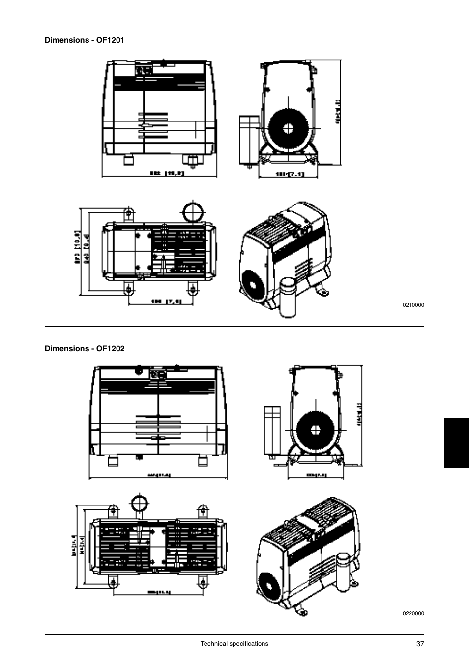 JUN-AIR OF1202 series [no cabinet] User Manual | Page 37 / 60