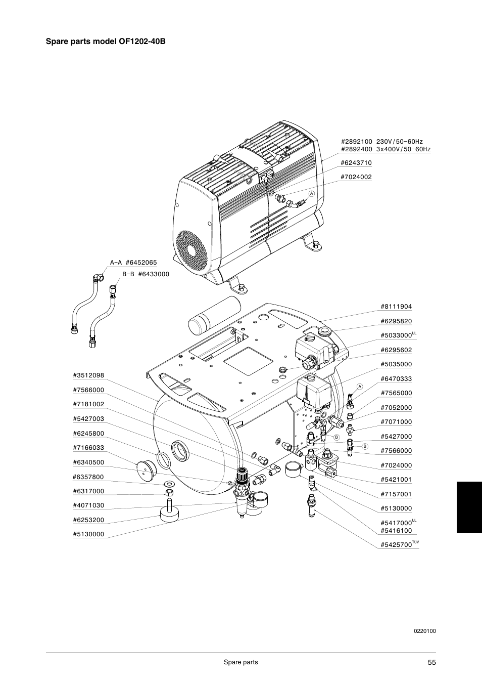 JUN-AIR OF1202 series [no cabinet] User Manual | Page 55 / 60