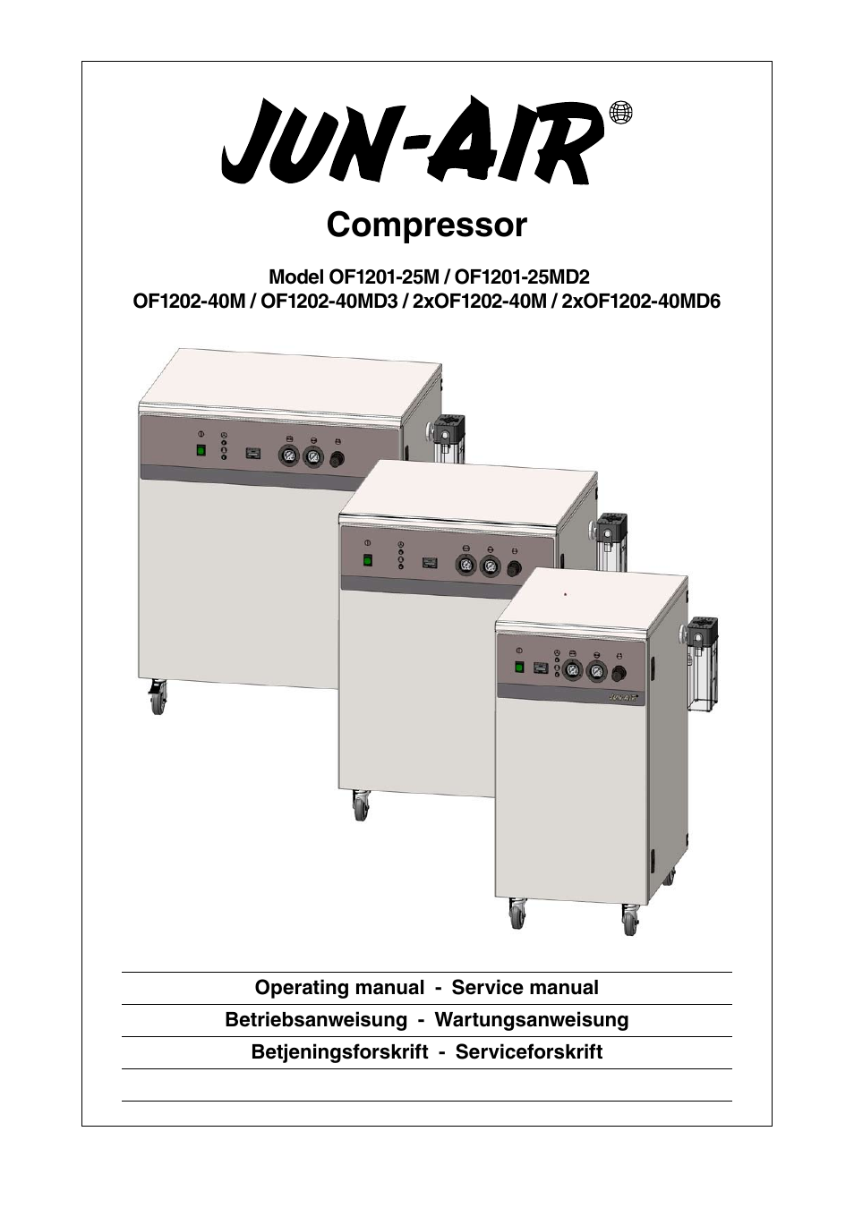 JUN-AIR OF1202 series [cabinet] User Manual | 44 pages