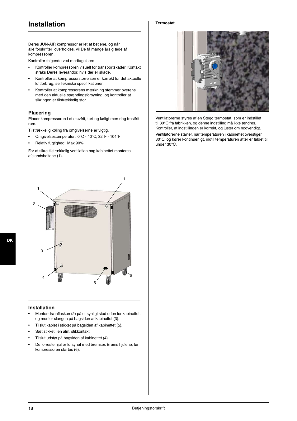 Installation | JUN-AIR OF1202 series [cabinet] User Manual | Page 18 / 44