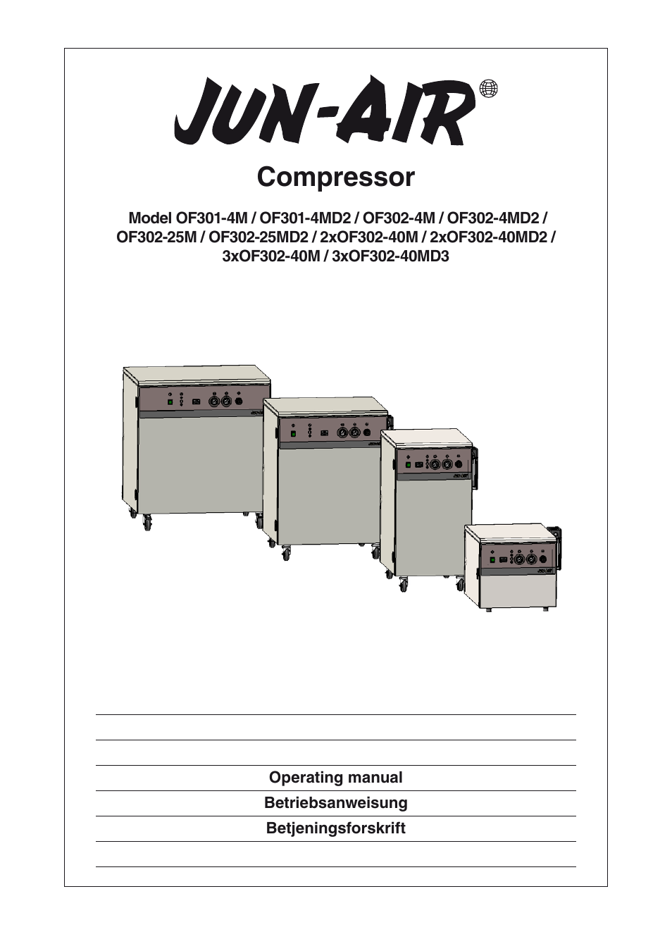 JUN-AIR OF300 series [cabinet] User Manual | 48 pages