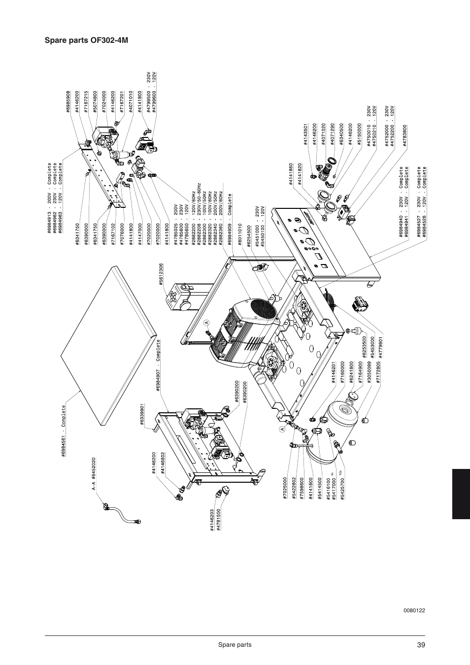 JUN-AIR OF300 series [cabinet] User Manual | Page 39 / 48