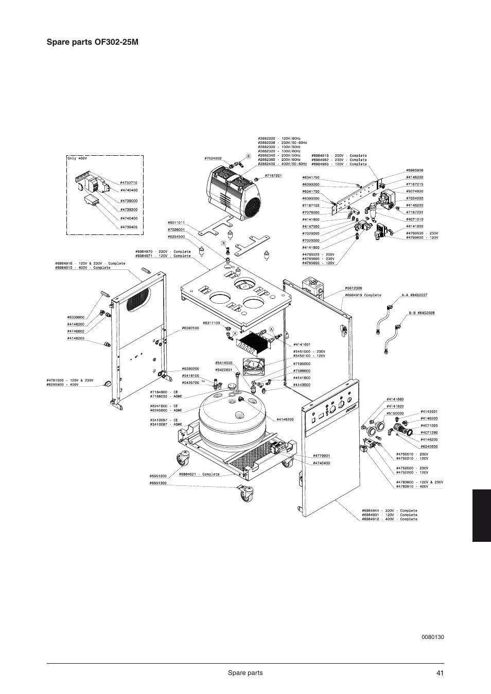 JUN-AIR OF300 series [cabinet] User Manual | Page 41 / 48