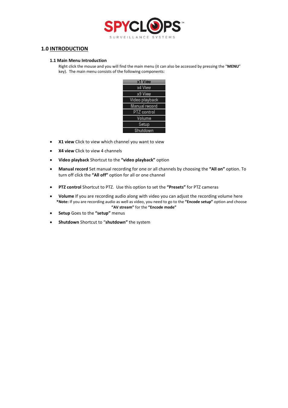 Spyclops SPY-DVR16 User Manual User Manual | Page 4 / 17