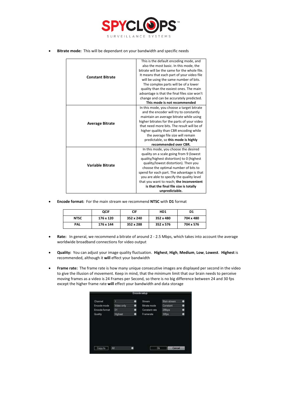 Spyclops SPY-DVR Kit (ALL KITS) User Manual User Manual | Page 8 / 16