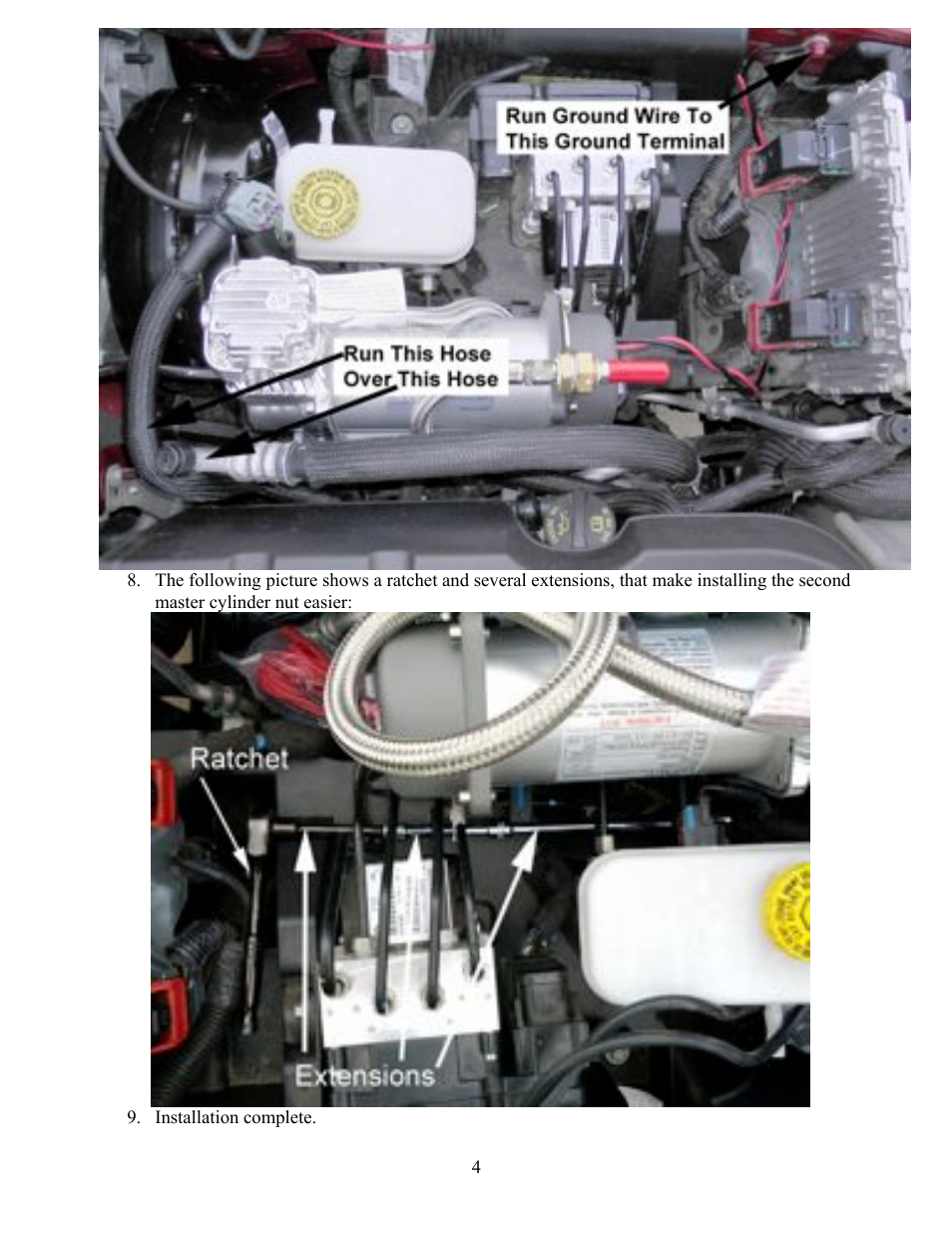Synergy 4034 - Air Compressor Bracket 12+ JK w/ 3.6L Pentastar User Manual | Page 4 / 4