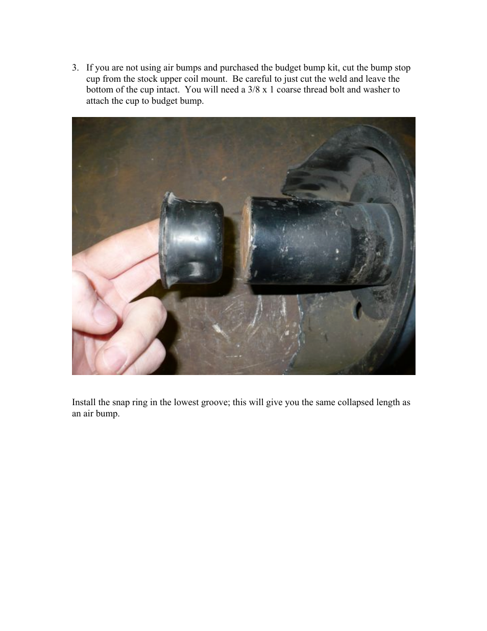 Synergy 5011-03 - Jeep JK Front Air Bump Mounting Kit User Manual | Page 4 / 5