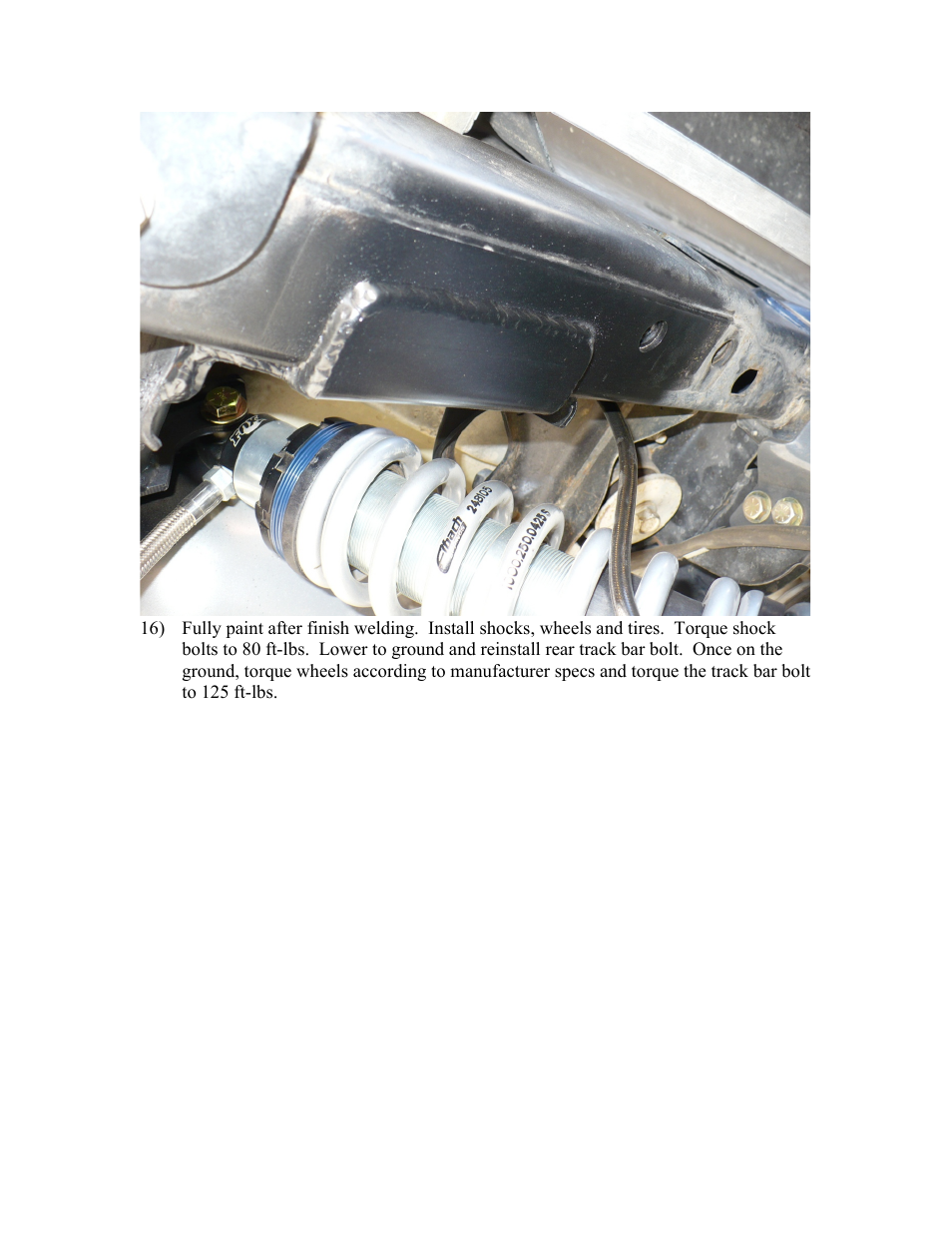 Synergy 5013 - Jeep JK Rear Coilover Kit User Manual | Page 12 / 13