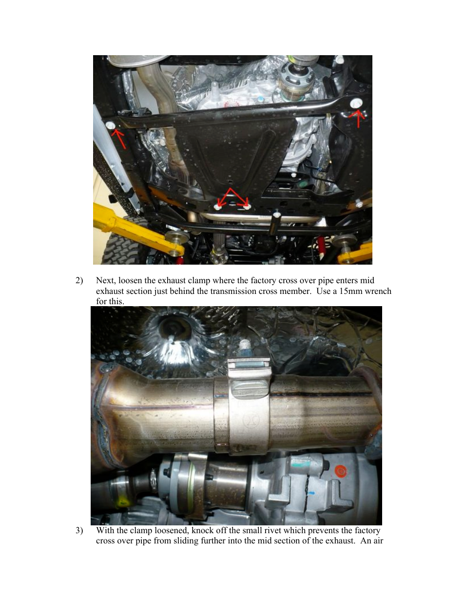 Synergy 5017 - 2012+ Jeep JK Exhaust Spacer Kit User Manual | Page 2 / 9