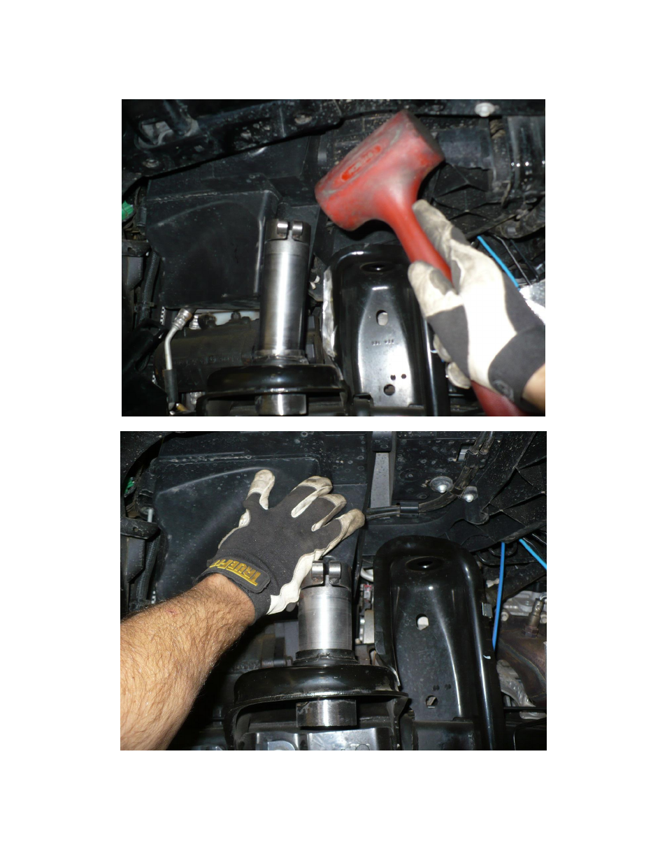 Synergy 5019 - Jeep JK Thru Coil Front Air Bump Kit User Manual | Page 6 / 10