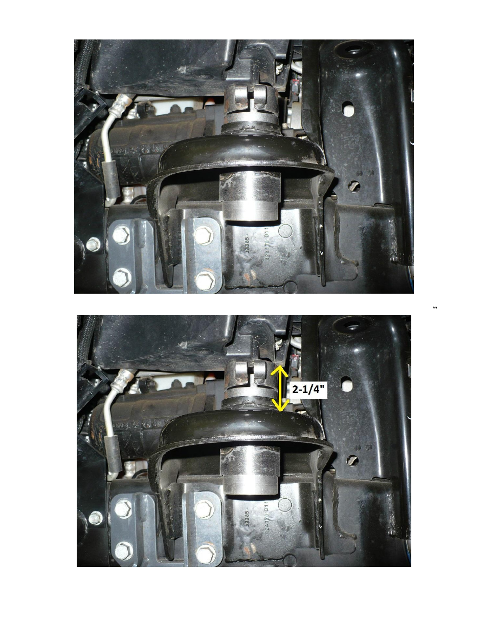 Synergy 5019 - Jeep JK Thru Coil Front Air Bump Kit User Manual | Page 7 / 10