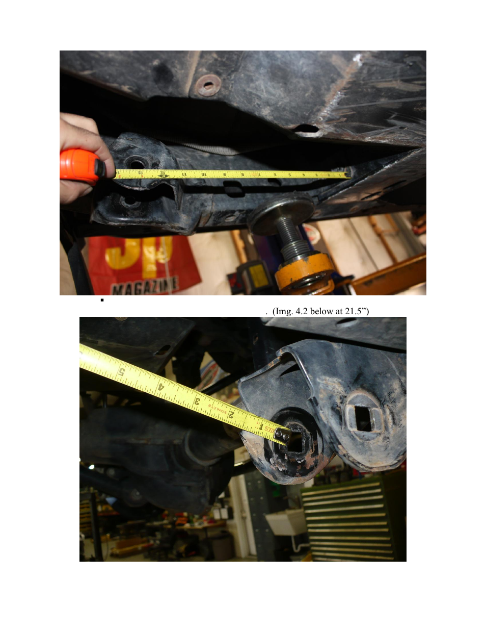 Synergy 5021 - Jeep JK Heavy Duty Front Lower Control Arm Frame Bracket User Manual | Page 2 / 10
