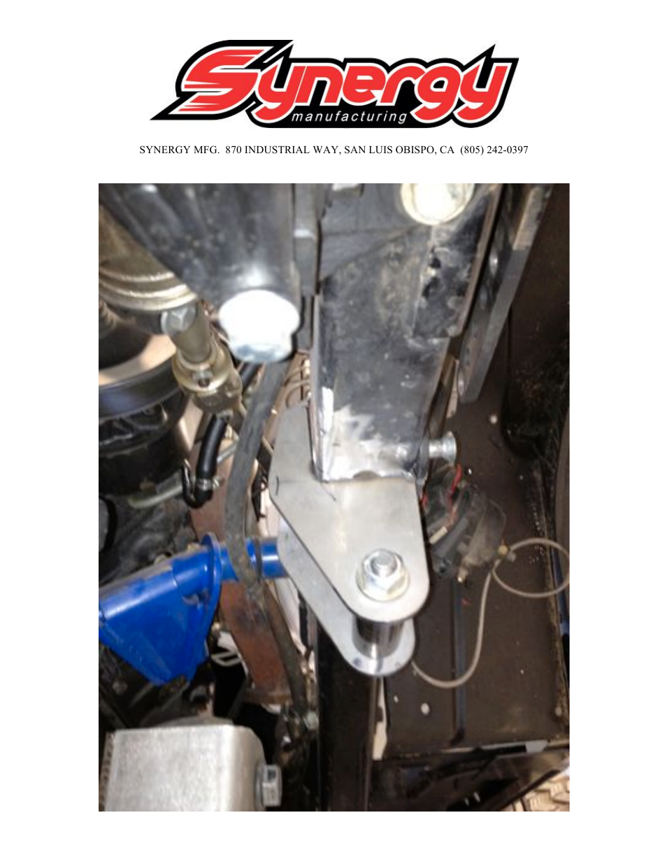 Synergy 5051 - Front 3 Link Kit for Jeep TJ User Manual | Page 14 / 16